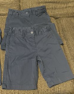 Girls Navy Shorts