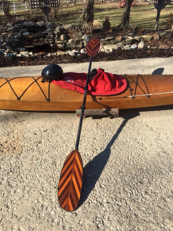 Handmade 16 ft sea kayak. my pride and joy !!