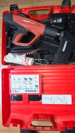 CONCRETE NAIL FASTENER HILTI DX 5 COMPLETE SET