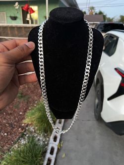 HEAVY Solid Silver Cuban Chain