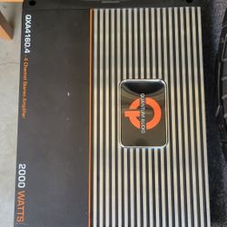 Quantum Audio 4 Channel 2000 Watts 