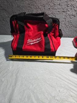 Milwaukee Tool Bag Red and Black