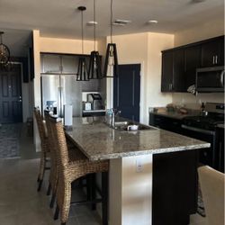 Beautiful barstools set of three