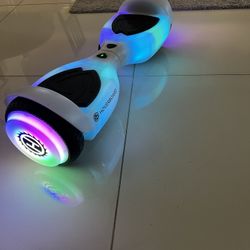 2 Hoverboards with LED Lights and Bluetooth