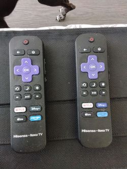 Dos controles remotos para televisor haisense los dos 25 reba jades yav25 4 meses de uso nuevos25