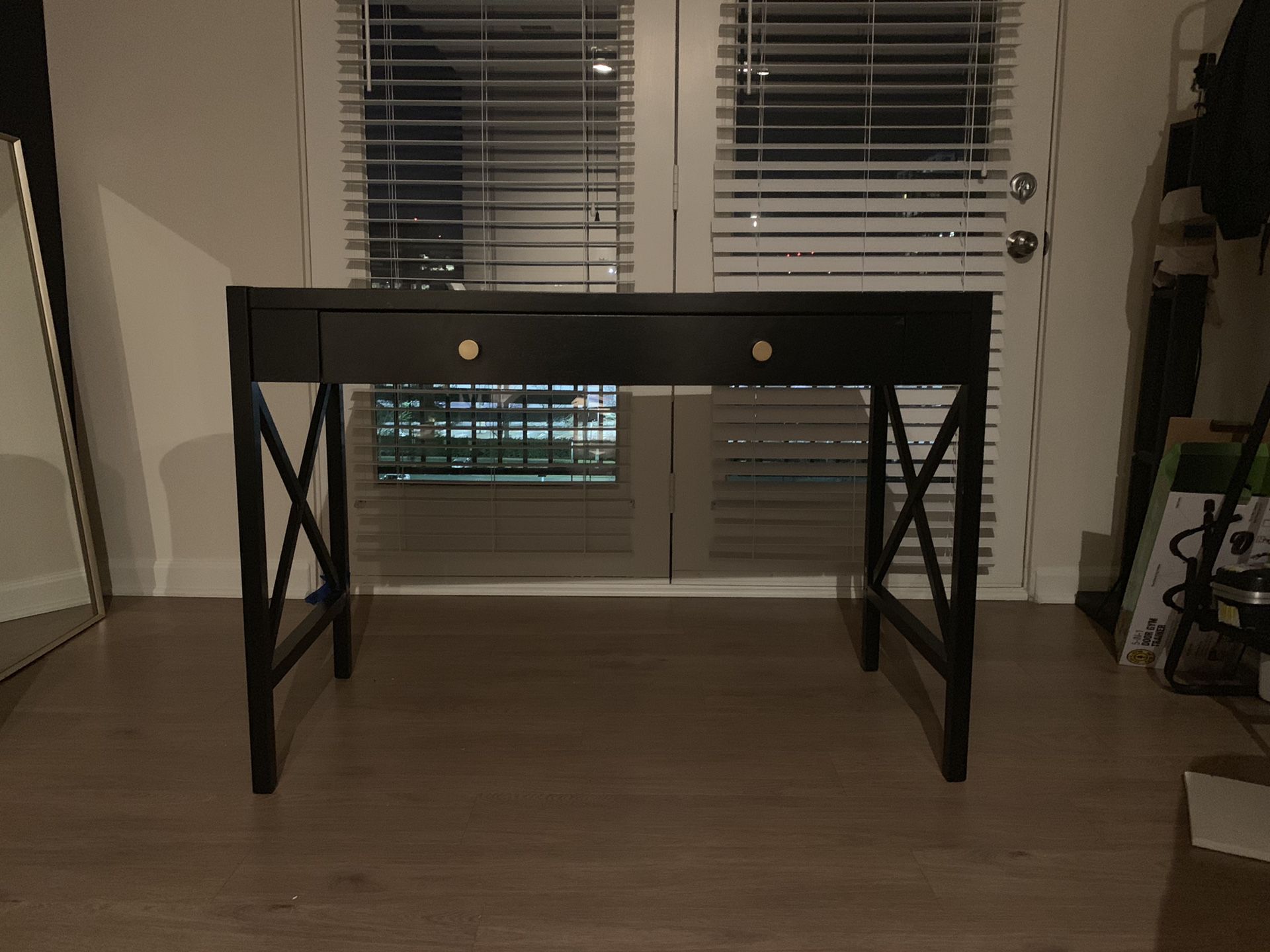 Desk perfect for computer or used as vanity