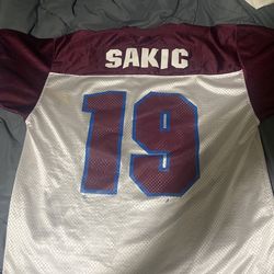 Vintage Colorado Avalanche Jersey Size Large 