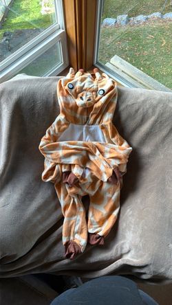 Giraffe onesie costume