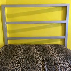 Twin Metal Bed Frame & Mattress