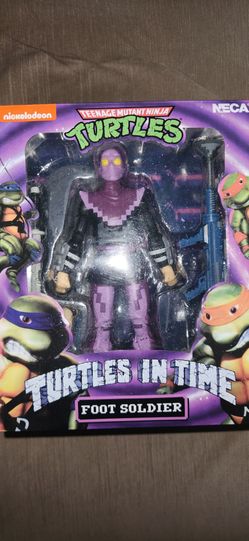 Neca Teenage Mutant Ninja Turtles In Time Arcade Foot Soldier