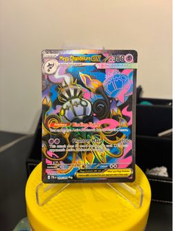 Mega Chandelure Ex Full Art (Pitch Black)