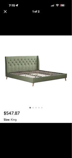 King bed frame