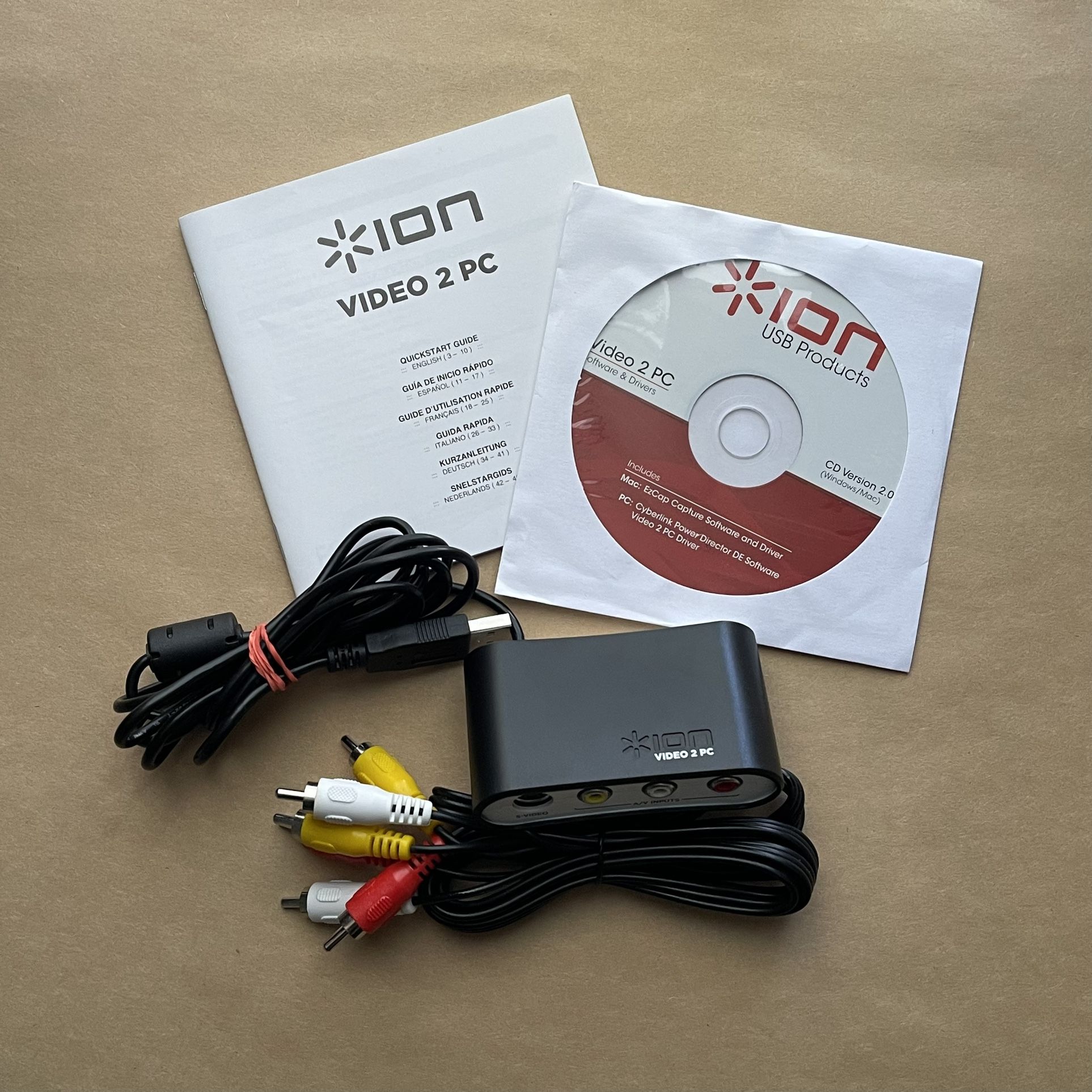 Ion Video 2 PC video converter
