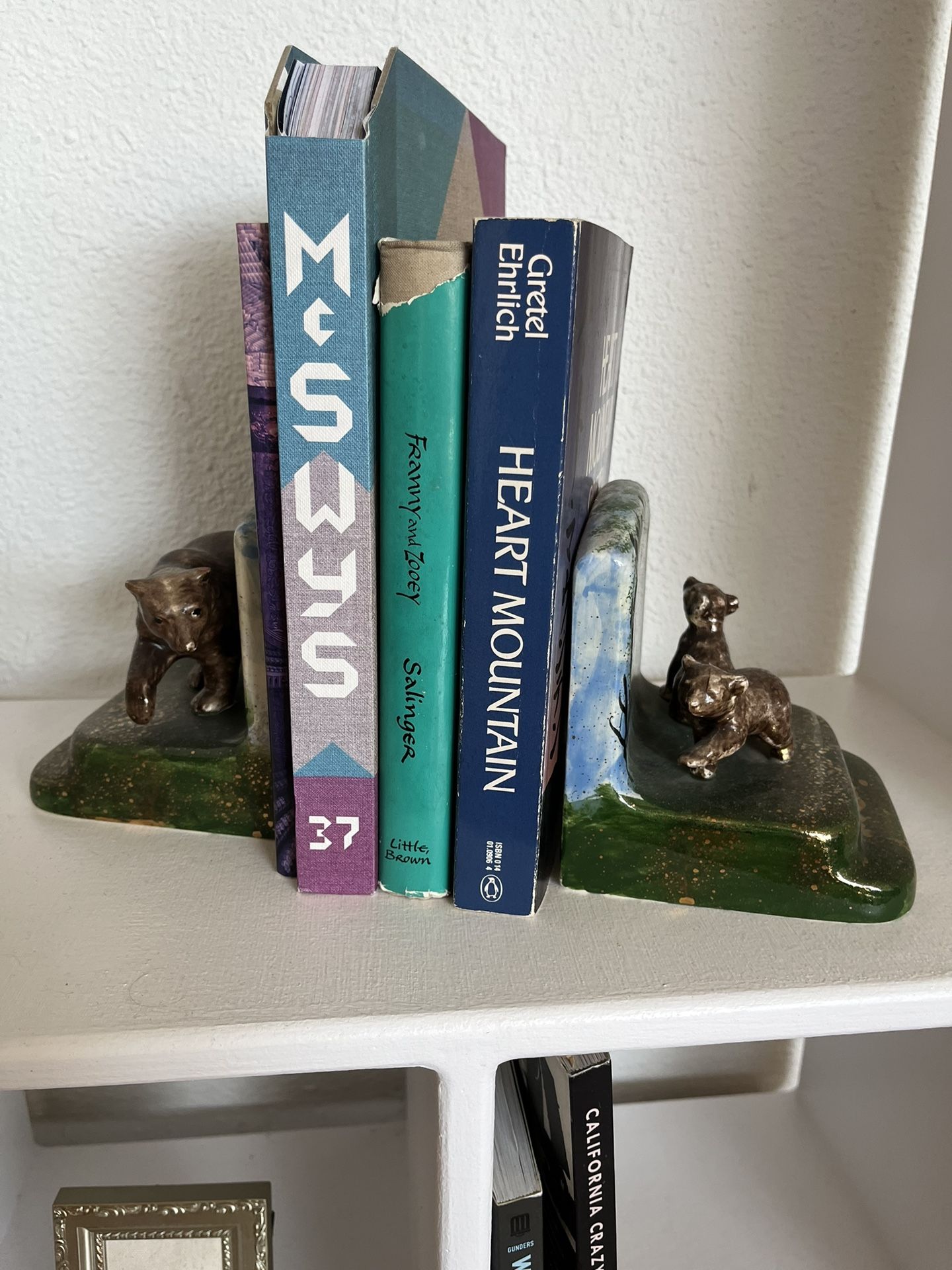 Vintage Bear Bookends