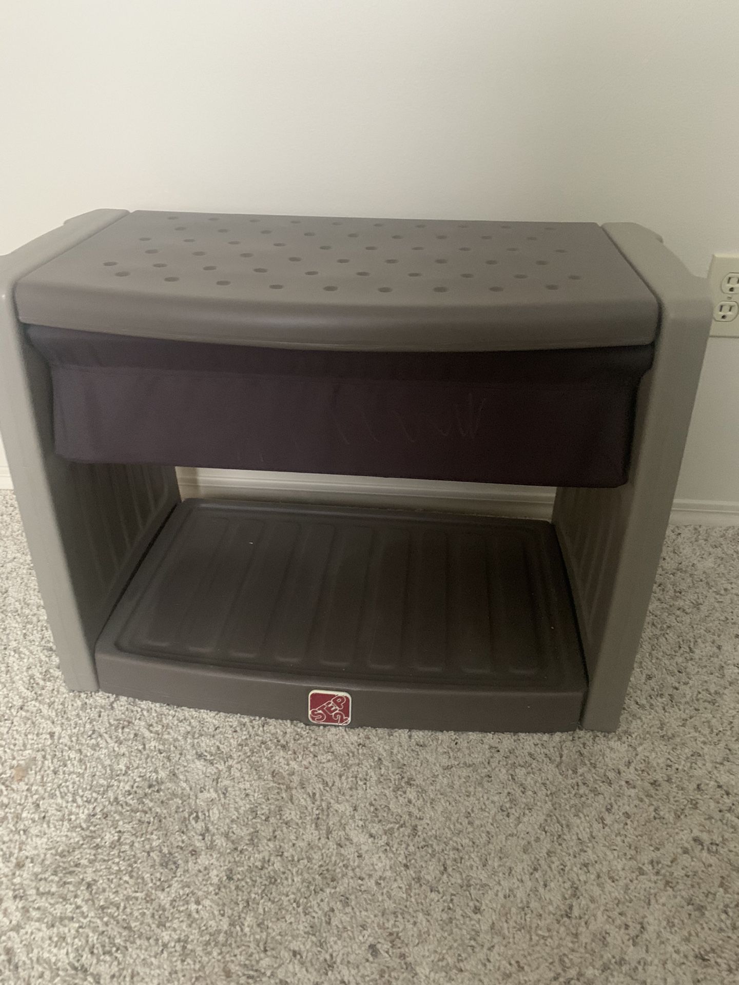 Step 2  Storage Bench Great For Outdoors  Or Inside 