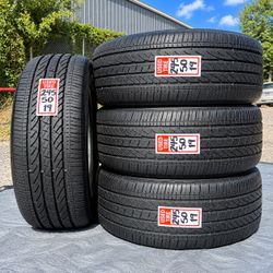 245/50R19 Bridgestone Dueler H/P Sport AS Run Flat Tires - Set of 4