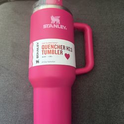Stanley Valentine's Day FlowState Tumbler 40 oz Cosmic Pink (Target Exclusive)