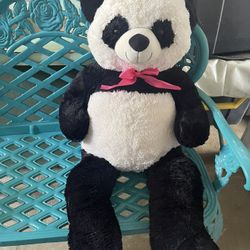 Oso Panda De Peluche Buenas Condiciones 