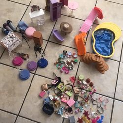 Lot Of Barbies Toys