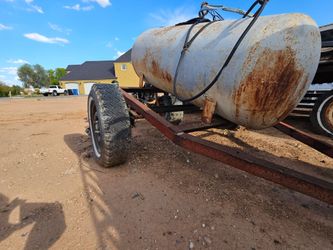 50 gal Old propane tank w/ trailer