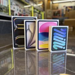 iPad Mini A17 Pro, iPad Air M2 Chip, iPad 10th Gen & iPad Pro M4 Chip Available (Newest Models) (Take It Home In Payment/ llévatelo a casa en pagos) 
