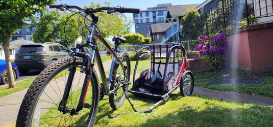 Bike And Trailer