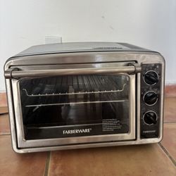 Farberware Toaster Oven – Compact Stainless Steel 