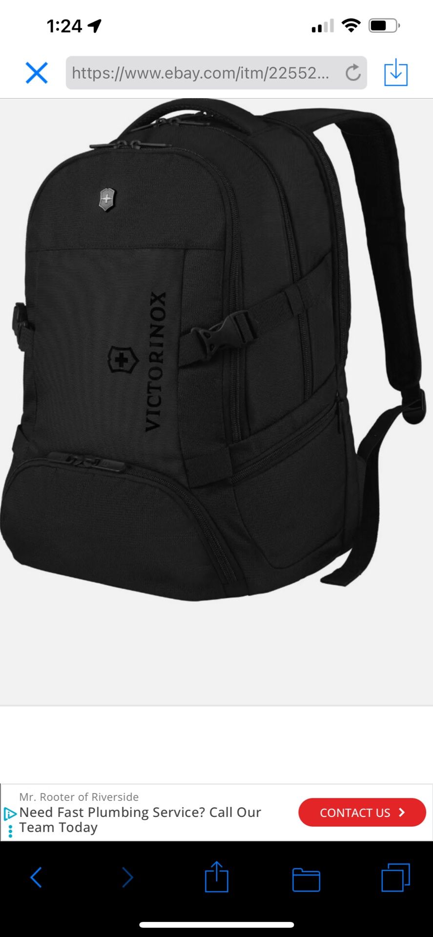 Victorinox VX Sport EVO Deluxe Backpack - Modern Backpack to Carry Travel