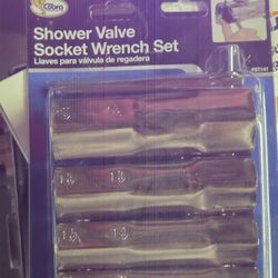 Shower Valve Socket Wrench Set