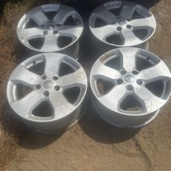 set of 4 Jeep Grand Cherokee 18” Inch Silver