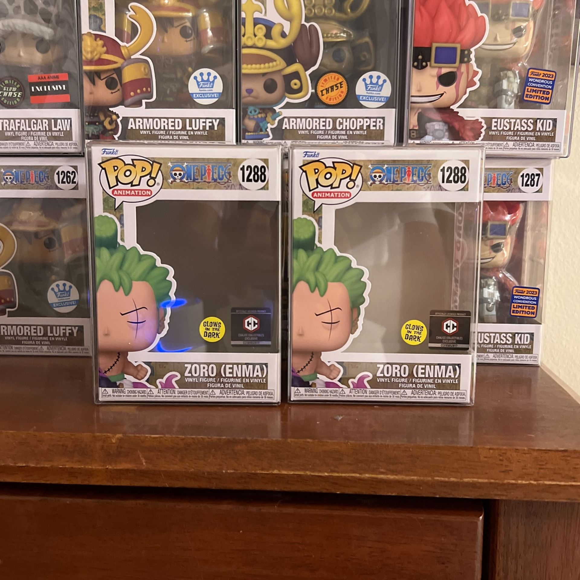 Funko Zoro Enma Chalice Collectibles Exclusive Glow In The Dark Pop