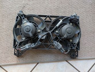 OEM 2017 Ford F-150 Raptor Dual Radiator Cooling Fan Assembly – HL3V-8C607-CF