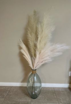 Decor Vase with Pampas
