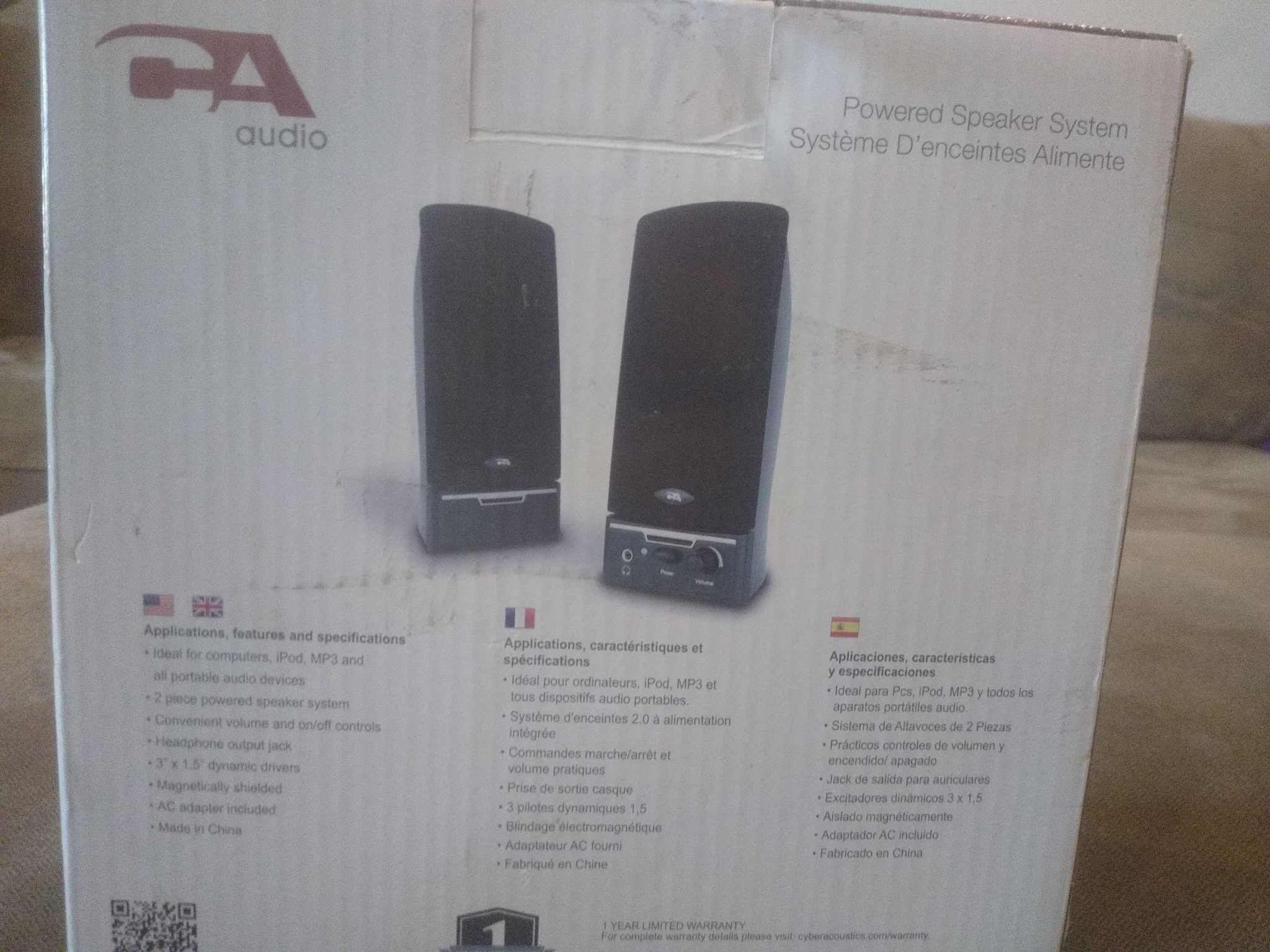 Speakers, Desktop Computer