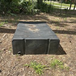 above-ground septic holding tank for rv  / fosa septica para rv