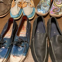 $10-$150-Men's Nice Sperrys, 1 Mule and 1-Adidas / Prices Varying/Check Out Our Other Sales