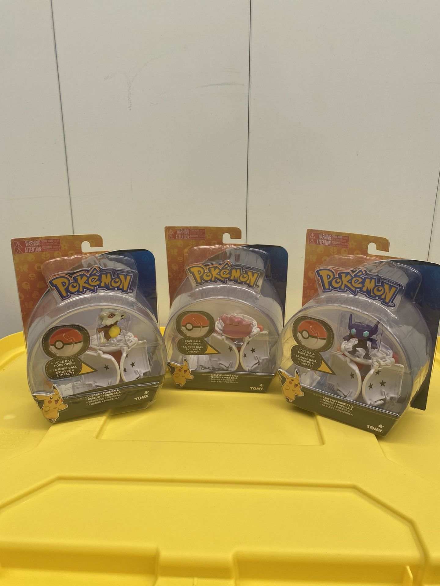 Pokemon Throw N Pop bundle 