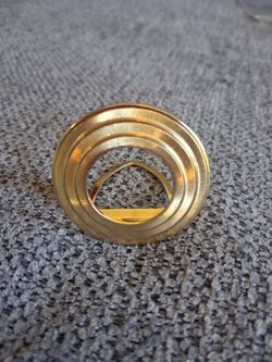 Vintage Circle Scarf Clip