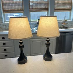 Brand New Set of Touch Control Table Lamps 