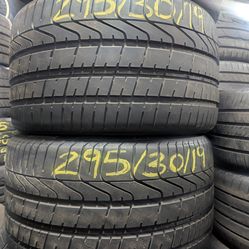 295/30ZR19 PIRELLI PZERO PAIR