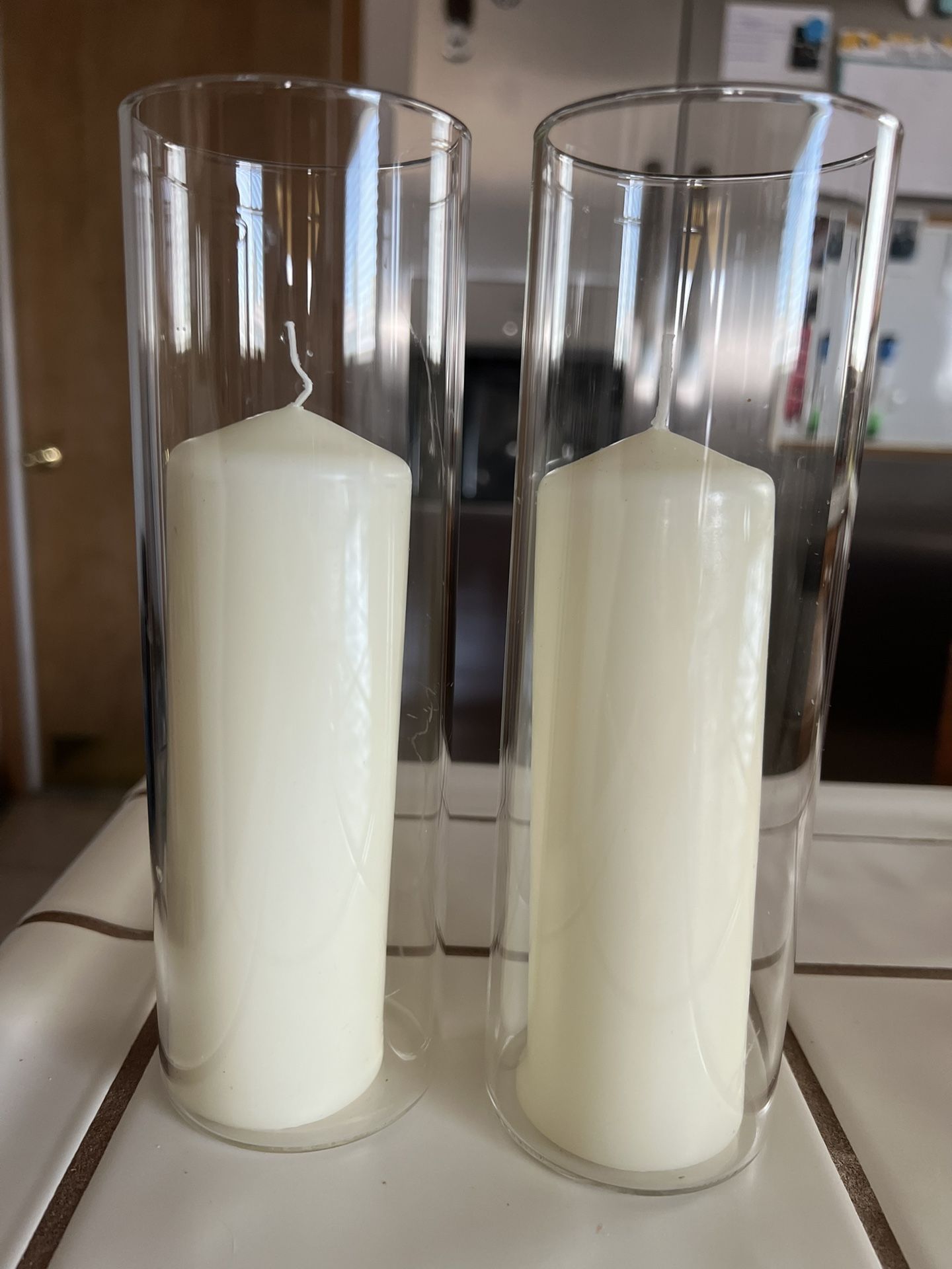 Candle Holder with Candles