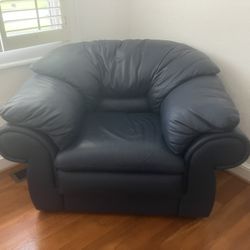 Nicoletti (Italian) Leather Armchair