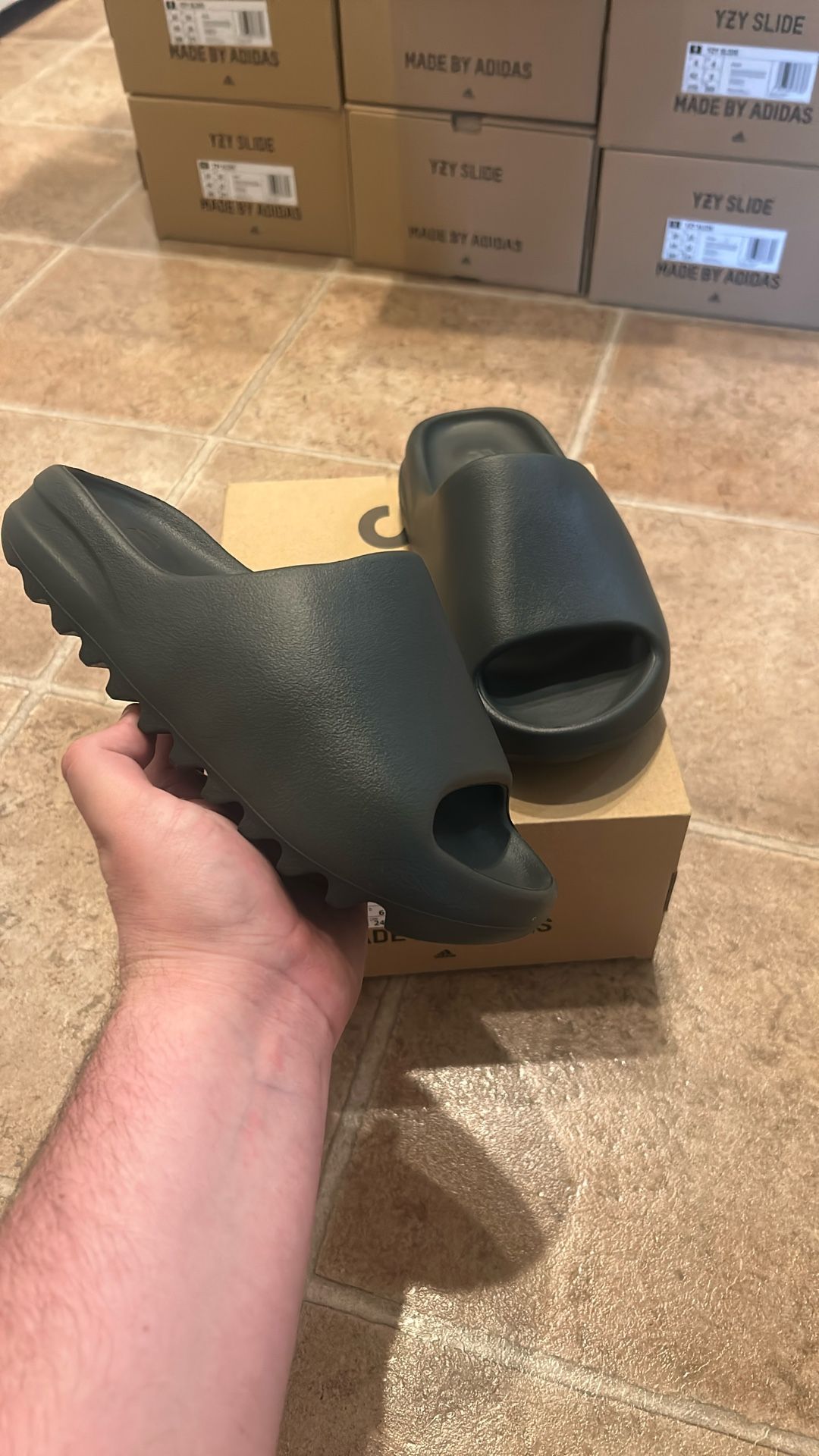 Yeezy Slides “Dark Onyx”