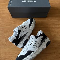 NEW New Balance 550 White Black Rain Cloud (2022) Size 5Y/6.5 Women’s