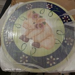 Lazy Susan, Cute Pig Decor