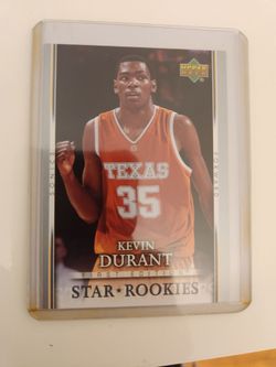 Kevin Durant Upper Deck Star Rookies First Edition Card