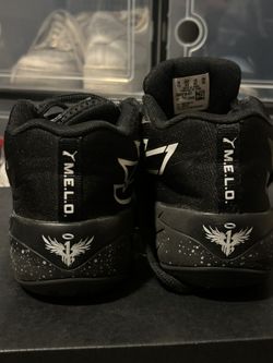 Black Melo's Nike Hoop Shoes