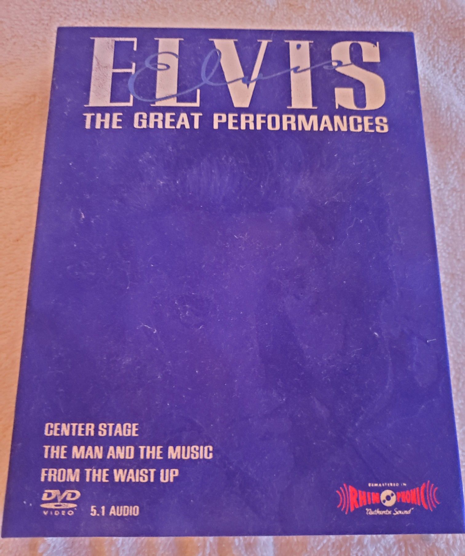 ELVIS...THE GREAT PERFORMANCE...3 DVD SET..2002