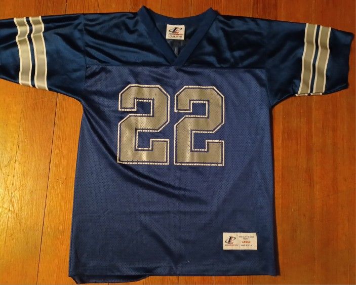 Vintage Emmitt Smith Jersey Men's Size Large Logo Athletic Dallas Cowboys