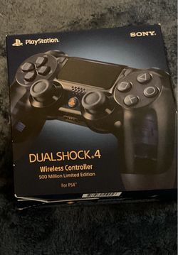 PlayStation limited edition controller